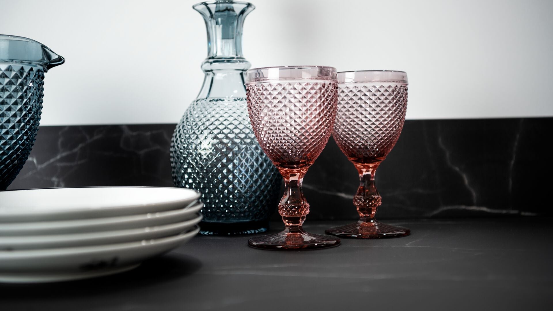 Verres et carafes